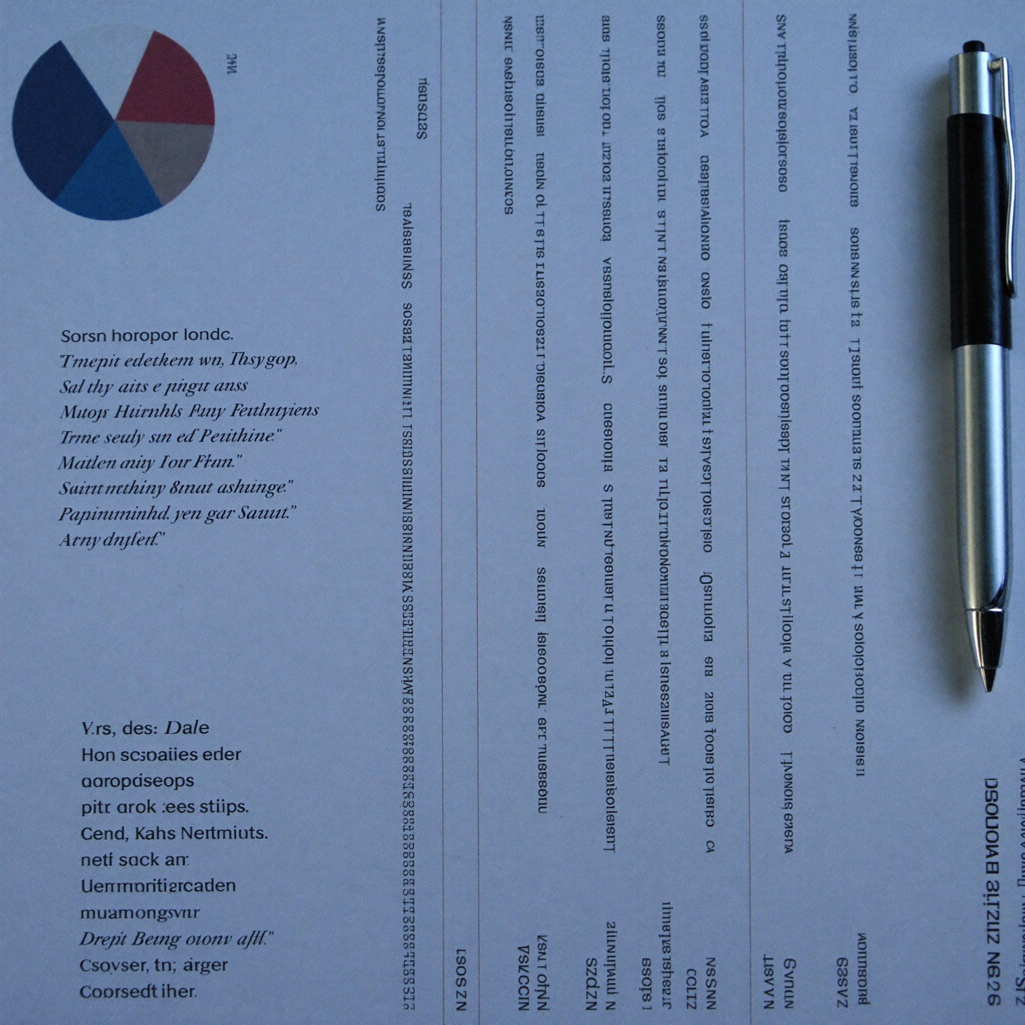 Financial documents and tax paperwork on a desk